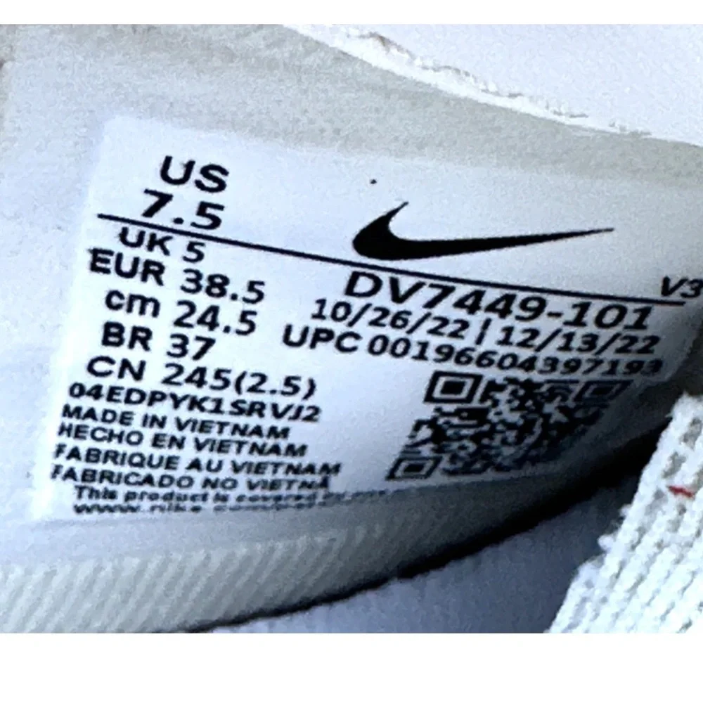NEW Nike Air Force 1 Shadow Sail Sea Coral Chalk Pink Women’s 7.5 DV7449-101 - Picture 12 of 12